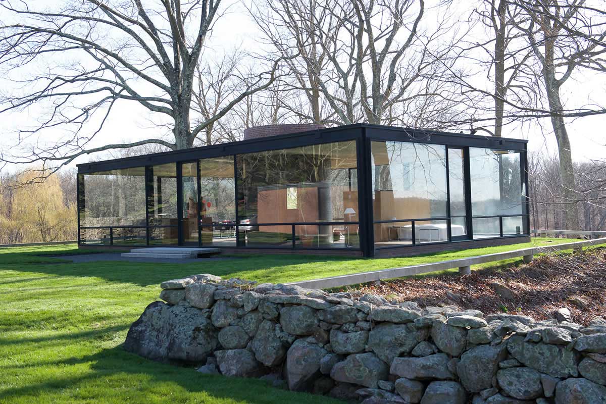The Glass House, New Canaan, CT